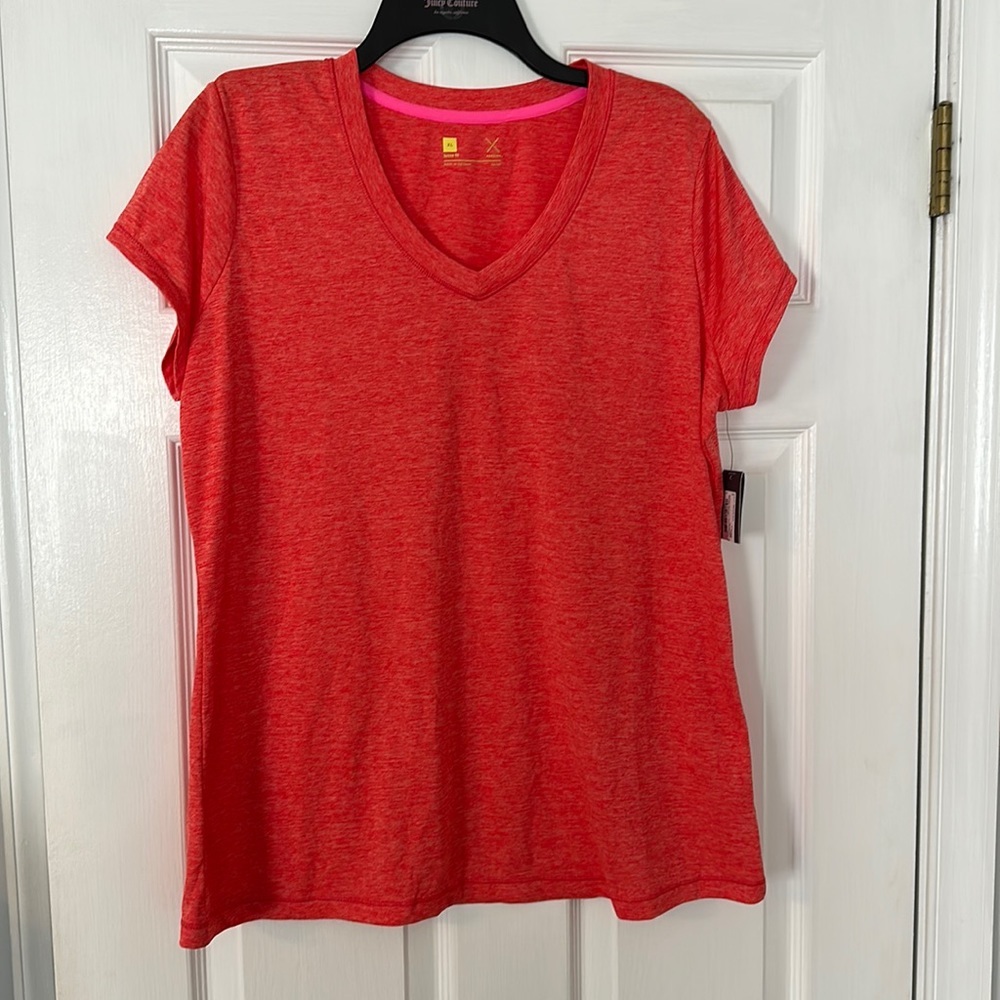 Xersion Orange Active Loose Fit Top